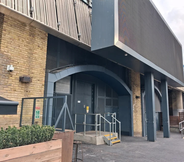 Commercial building frontage