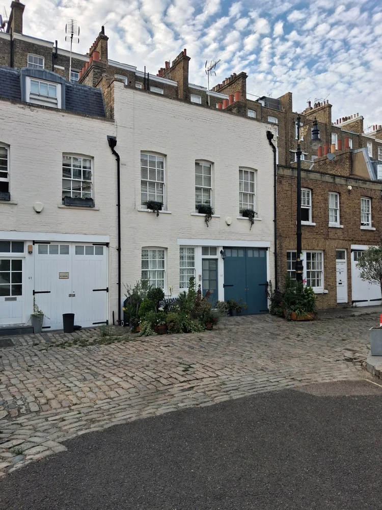 Residential white houses