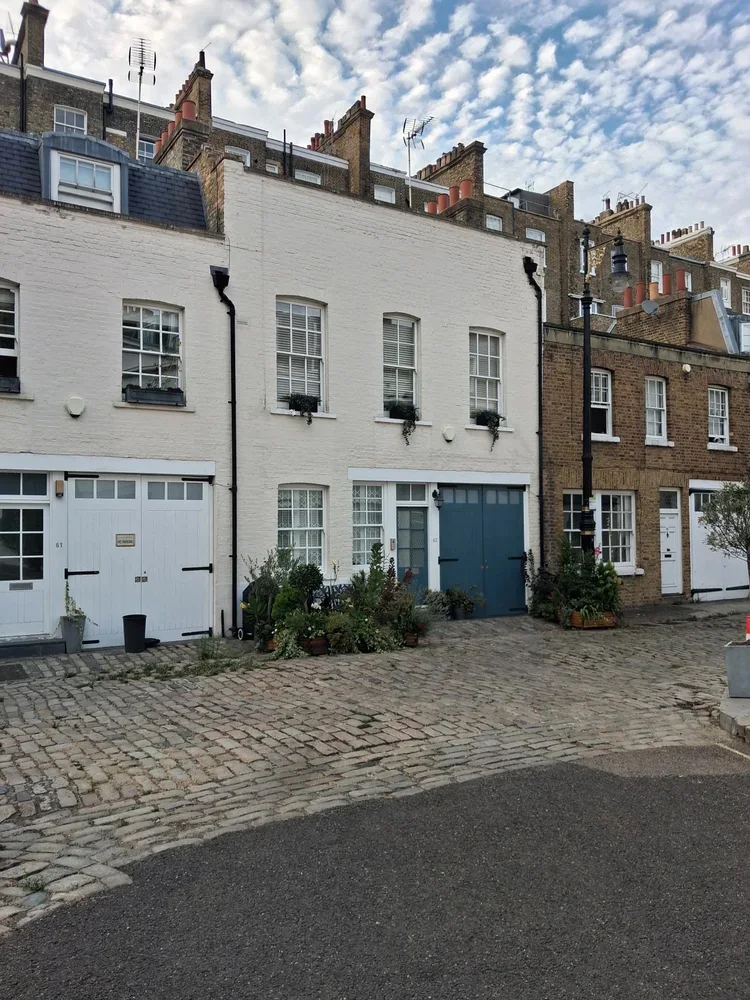 Residential white houses